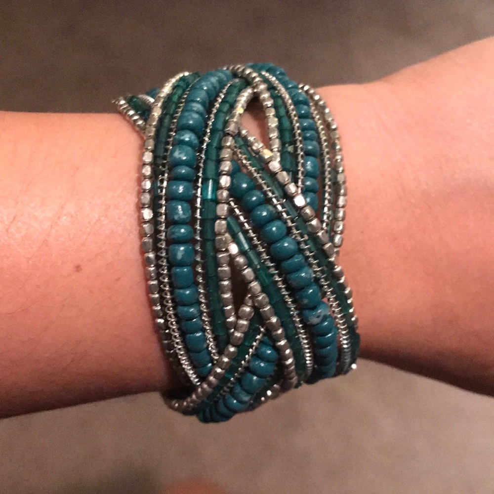 Beaded Statement Bracelet